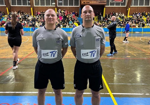 Azərbaycanın həndbol hakimləri yenidən avrokubok oyununa təyinat alıblar