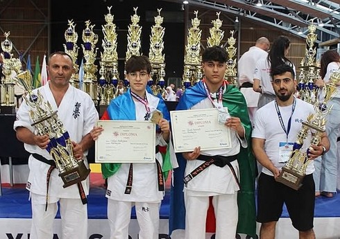 Azərbaycanın iki karateçisi Bolqarıstanda keçirilən Dünya Kubokunda medal qazanıb