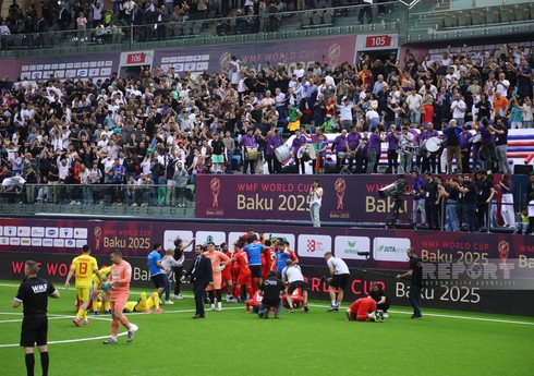 Azərbaycanın minifutbol millisi Bakıda keçirilən dünya çempionatında 1/4 finala adlayıb