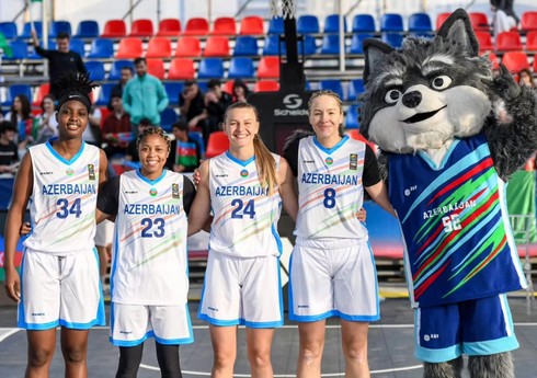 Azərbaycanın qadınlardan ibarət 3x3 basketbol millisi Dünya Seriyasının Sumqayıt mərhələsinin qalibi olub