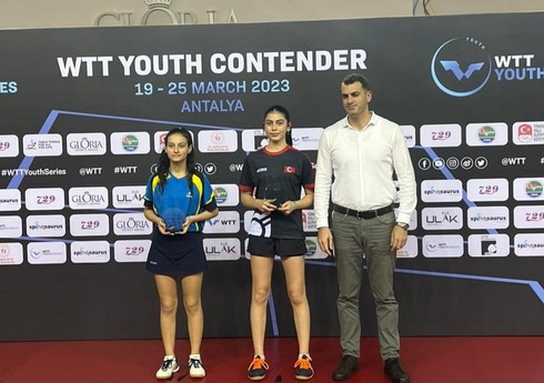 Azərbaycanın stolüstü tennisçisi beynəlxalq turnirin mükafatçıları sırasına düşüb