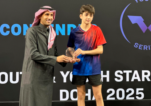 Azərbaycanın stolüstü tennisçisi Qətərdə keçirilən beynəlxalq turnirdə gümüş medal qazanıb