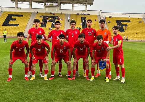 Azərbaycanın U-19 millisi yoldaşlıq turnirində sonuncu oyununu keçirib