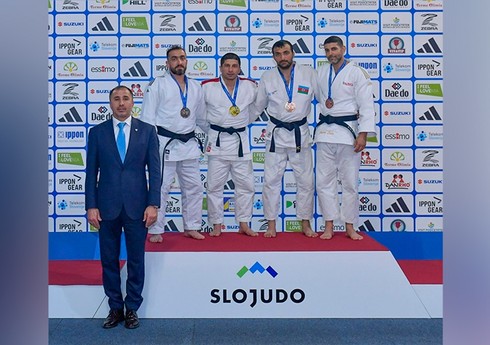 Azərbaycanın veteran cüdoçuları Avropa çempionatını 11 medalla başa vurublar