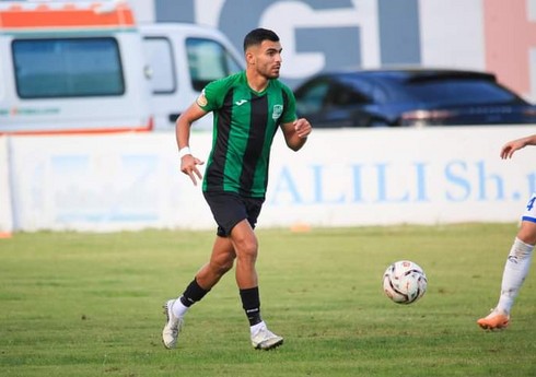 Azərbaycanlı futbolçu Albaniya klubunda növbəti qolunu vurub