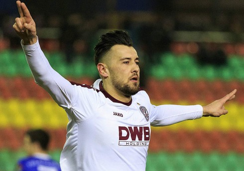 Azərbaycanlı futbolçu Almaniya çempionatında növbəti qolunu vurub