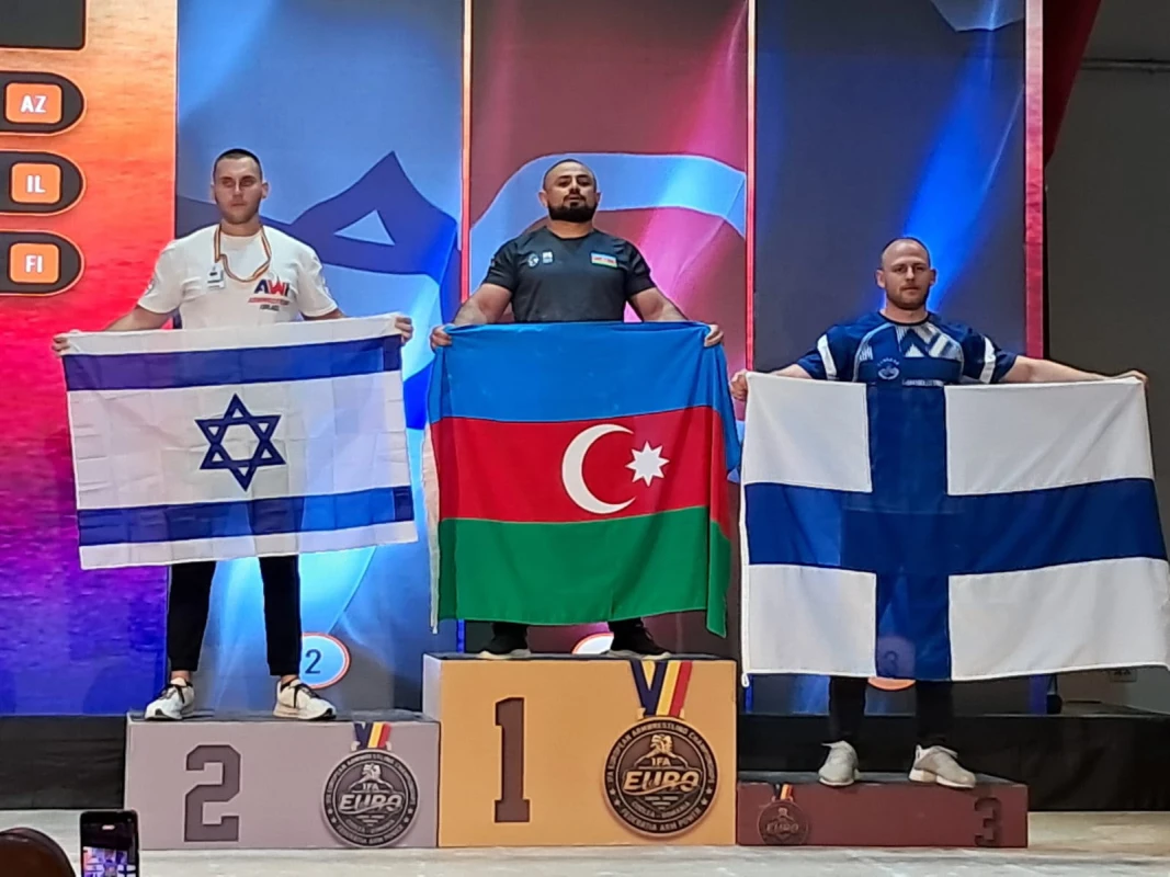 Azərbaycanlı idmançı Avropa çempionu oldu - Rumıniyada qızıl medal