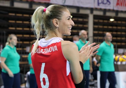 Azərbaycanlı voleybolçu: "Beşinci dəfə Macarıstan Kubokunun qalibi olduğum üçün sevincliyəm"