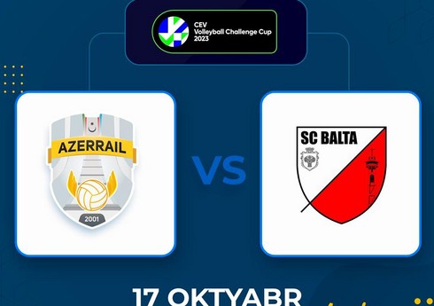 “Azərreyl”in Çağırış Kubokundakı oyunlarının vaxtı müəyyənləşib