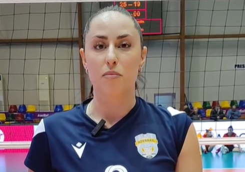 "Azərreyl"in voleybolçusu: Hədəfimiz pley-offda uğurumuzu davam etdirməkdir