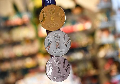 Bakıda dünya çempionatında hər mükafatçı üçün 25 medal hazırlanıb