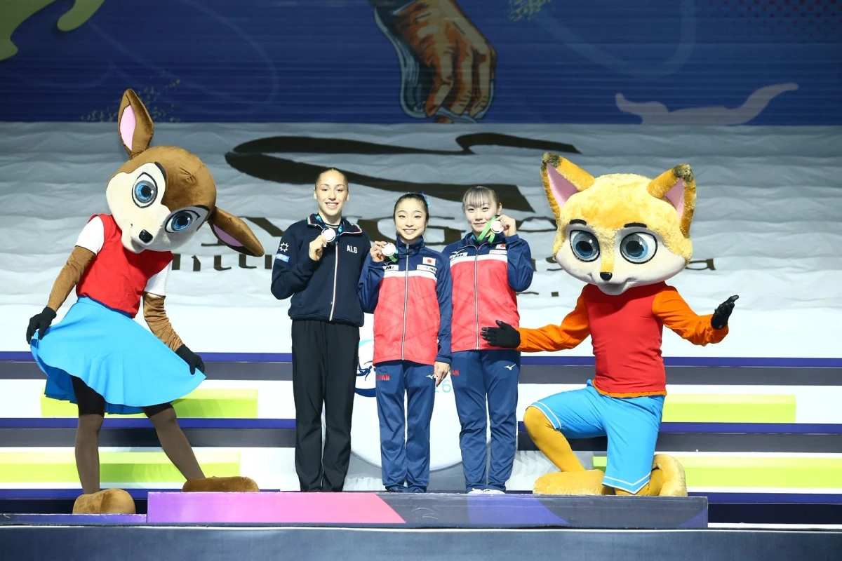 Bakıda İdman Gimnastikası üzrə Dünya Kuboku yekunlaşıb - FOTO