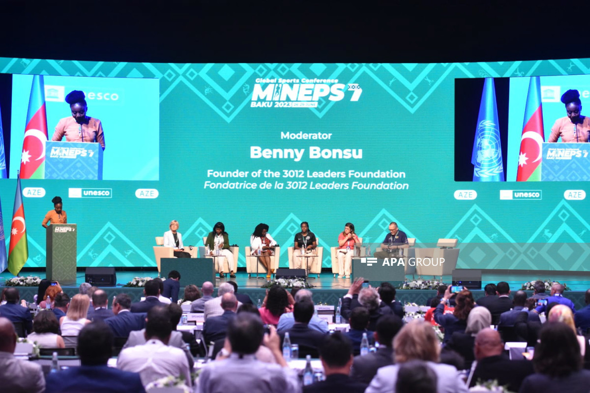 Bakıda idman nazirlərinin konfransı keçirilir - FOTO