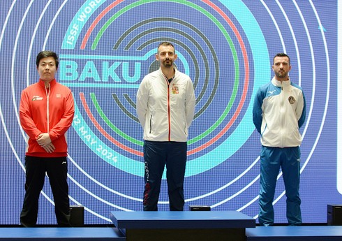 Bakıda keçirilən atıcılıq üzrə Dünya Kubokunda növbəti medalçılar bəlli olub