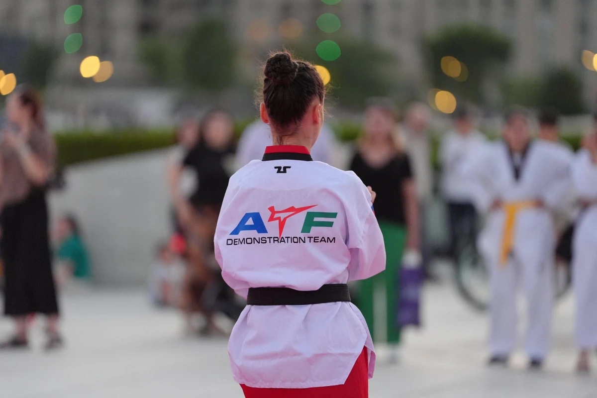 Bakıda taekvondo millisinin üzvlərinin nümunəvi çıxışları baş tutub