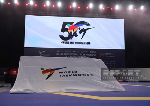 Bakıda taekvondo üzrə dünya çempionatının açılış mərasimi keçirilib