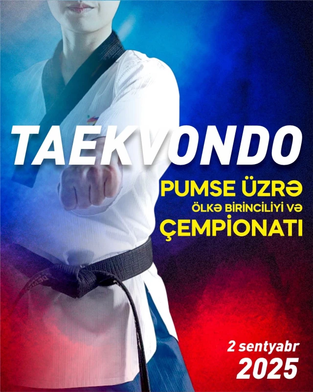 Bakıda Taekvondo üzrə ölkə birinciliyi və çempionatı keçiriləcək
