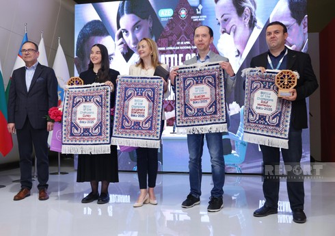 Bakıda təşkil olunan “Çempionların savaşı” turnirinin bağlanış mərasimi keçirilib