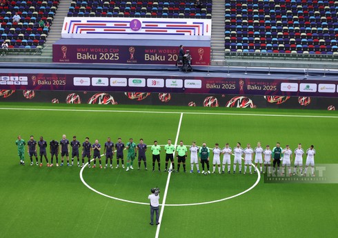 Bakıda təşkil olunan minifutbol üzrə dünya çempionatında növbəti oyun baş tutub