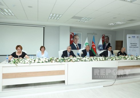 Bakıda voleybol məşqçiləri üçün beynəlxalq seminar başa çatıb