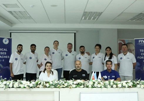 Bakıda voleybol məşqçiləri üçün növbəti beynəlxalq seminara start verilib