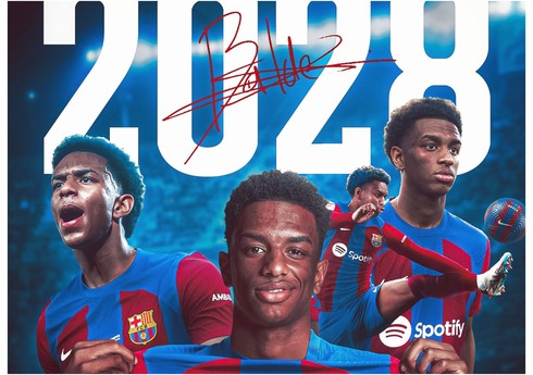 "Barselona" müdafiəçisi ilə müqavilənin müddətini uzadıb