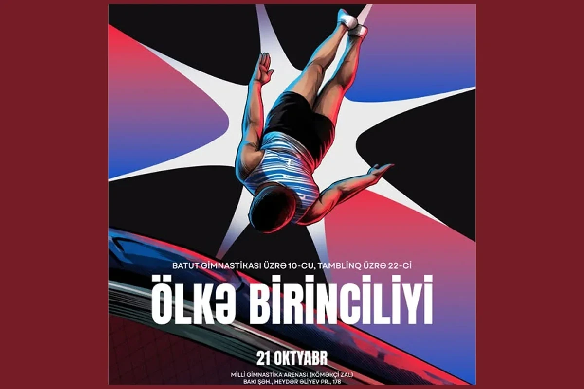 Batut və tamblinq gimnastikası üzrə növbəti Azərbaycan birinciliyi keçiriləcək