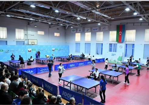 Bədən tərbiyəsi və idman gününə həsr olunmuş stolüstü tennis turniri başa çatıb
