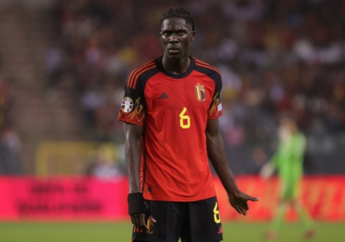 Belçika millisinin futbolçusu Azərbaycanla oyunu buraxacaq