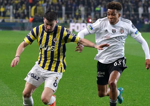 "Beşiktaş" İstanbul derbisində "Fənərbağça"nı məğlub edib