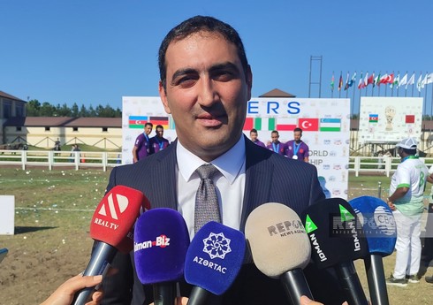 Beynəlxalq Çövkən Federasiyasının prezidenti: Bakıda çox möhtəşəm dünya çempionatı keçirildi