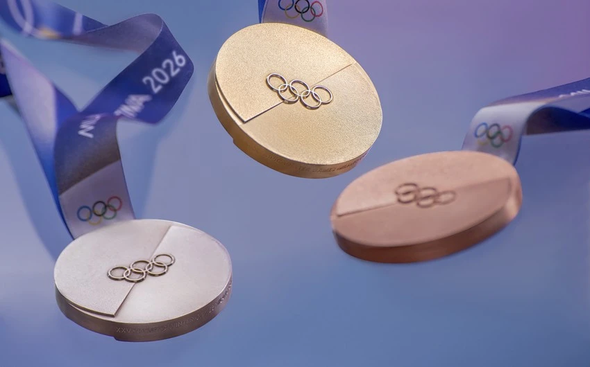 BOK 2026-cı il Qış Olimpiya Oyunlarının medallarını təqdim edib