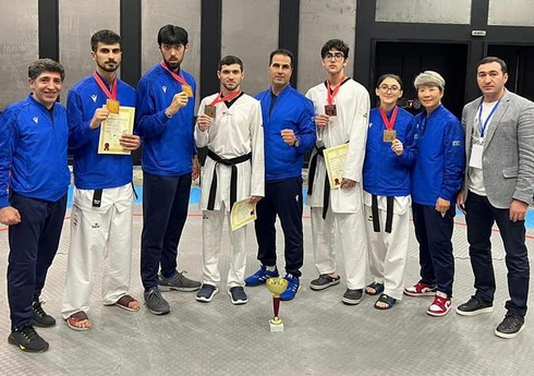 Bolqarıstanda taekvondo üzrə Avropa çempionatında Azərbaycan idmançıları 6 medal qazanıblar