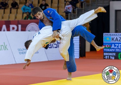 Böyük Dəbilqə: Rüstəm Orucov və digər iki cüdoçu medal qazana bilməyib