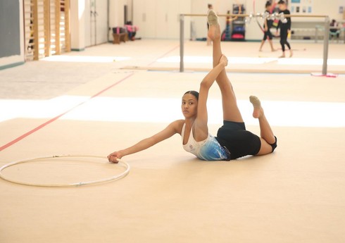 Cənubi Afrika gimnastları Bakıda təlim-məşq toplanışı keçiblər