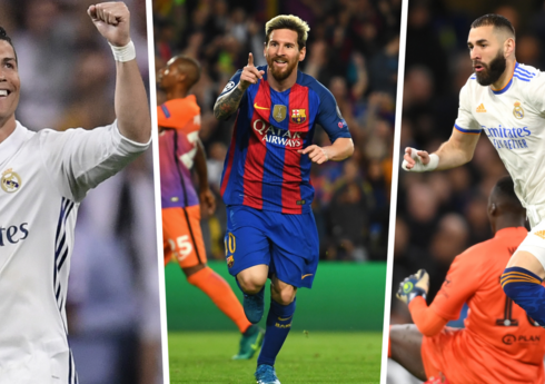 Çempionlar Liqasında ən çox qələbə qolu vurmuş futbolçular bəlli olub