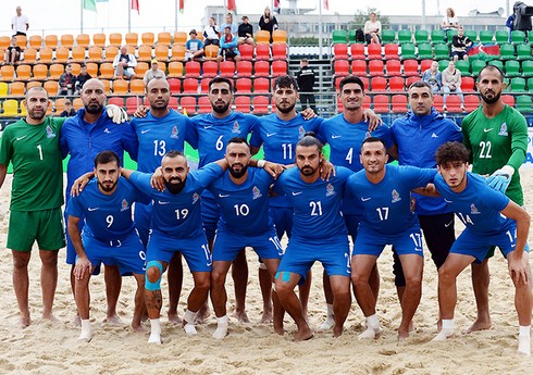 Çimərlik futbolu üzrə Azərbaycan millisi Avropa Superfinalına qələbə ilə başlayıb
