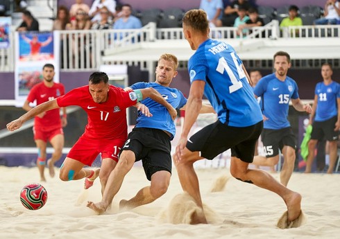 Çimərlik futbolu üzrə Azərbaycan millisi Bakıdakı turnirdə üçüncü matçına çıxacaq