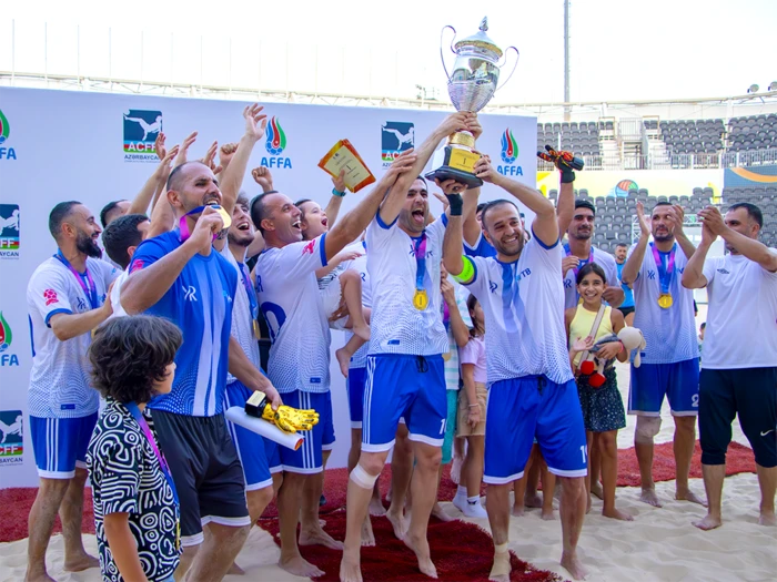 Çimərlik futbolu üzrə ölkə çempionu müəyyənləşib