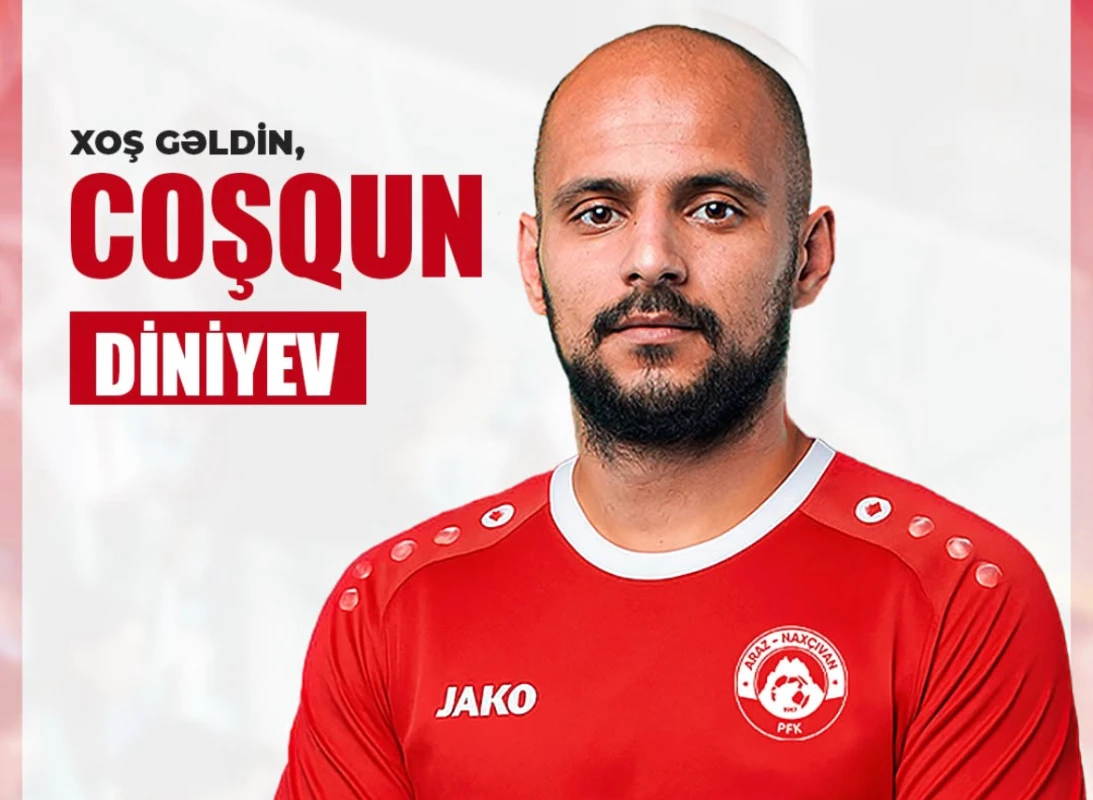 Coşqun Diniyev “Araz-Naxçıvan”da - RƏSMİ