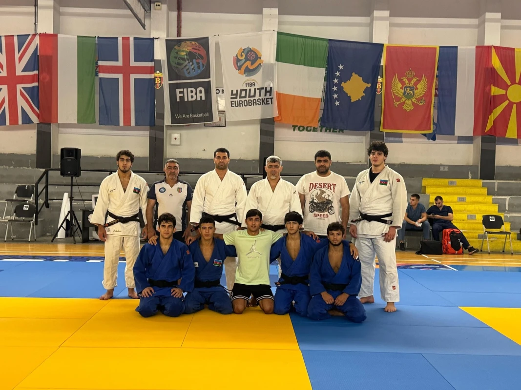 Cüdoçularımız Şimali Makedoniyada beynəlxalq təlim-məşq düşərgəsinə qatılıb