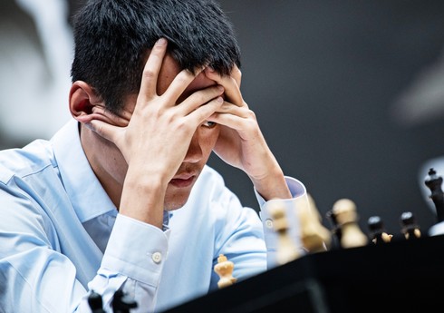 Din Liren şahmat tacı uğrunda dueldə ümumi hesabı bərabərləşdirib