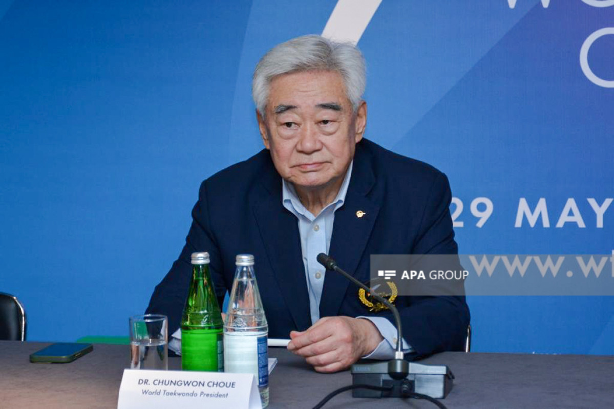 Dünya Taekvondosunun prezidenti: Azərbaycanda taekvondonun inkişafına böyük dəstək göstərilir