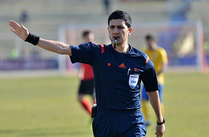 Əliyar Ağayev Serbiya yığmasının oyununa təyinat alıb