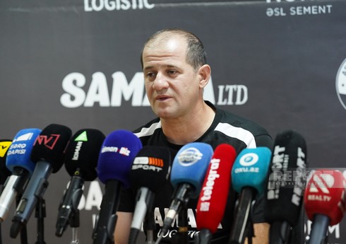 Elmar Baxşıyev: "Omoniya"ya qarşı oyunda əlimizdən gələnin ən yaxşısını etməyə çalışacağıq"