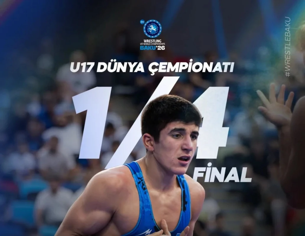 Elmir Çərkəzov yarımfinalda dayandı – Bürünc medal uğrunda güləşəcək