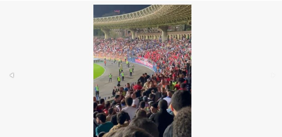 Erməni və xorvat azarkeşlər arasında dava düşüb - VİDEO