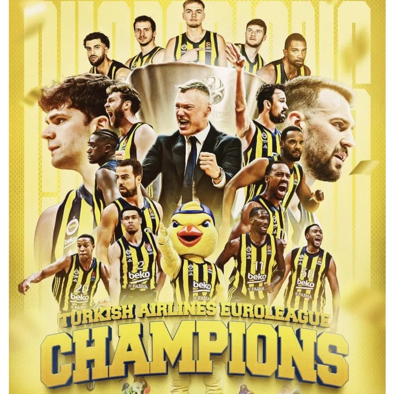 “Fənərbaxça” Avropa Basketbol Liqasının qalibi olub