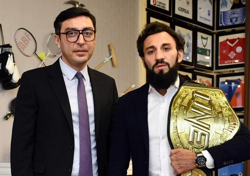 Fərid Qayıbov Çingiz Əlləzovla görüşüb