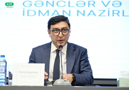 Fərid Qayıbov ötən ay beynəlxalq yarışlarda uğurla çıxış etmiş idmançılarla görüşüb